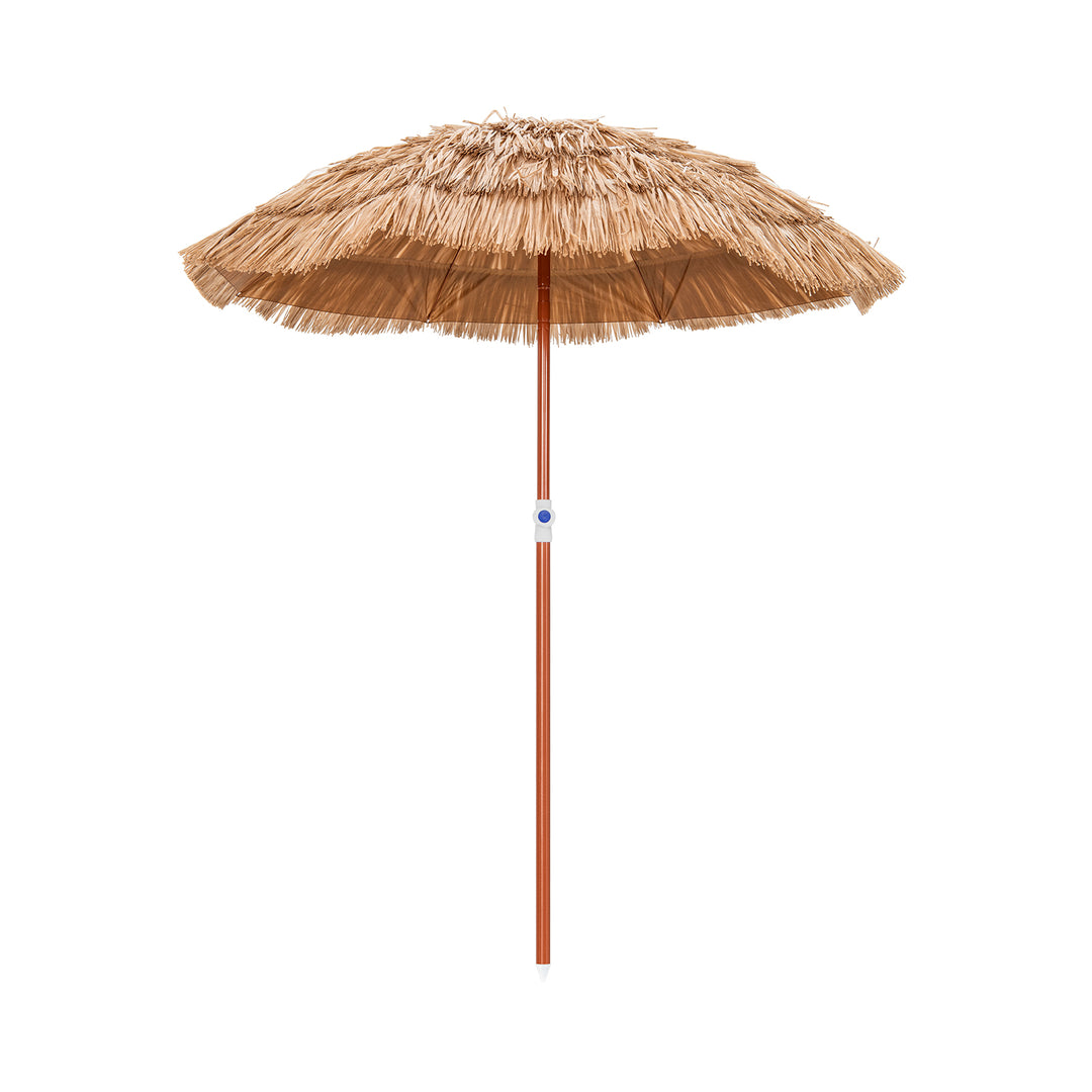 1.9 M Thatched Patio Umbrella with Carrying Bag - TidySpaces