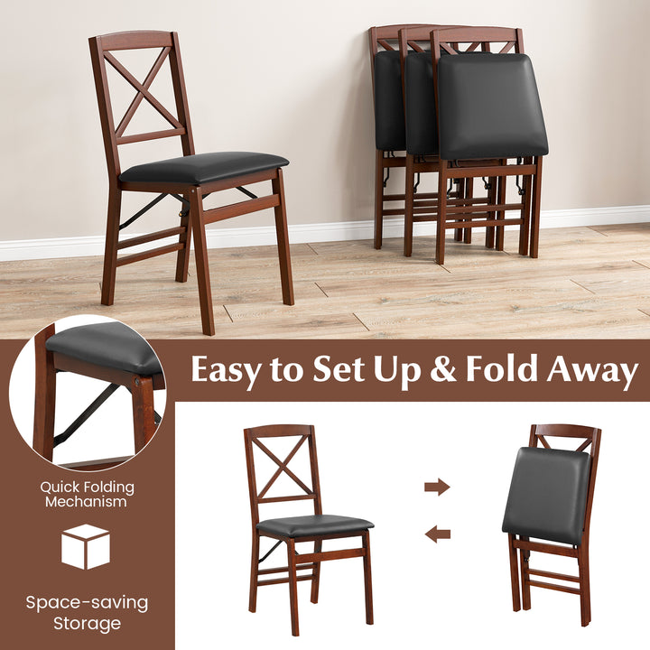 Upholstered High Back Wooden Dining Chair Set of 2 - TidySpaces