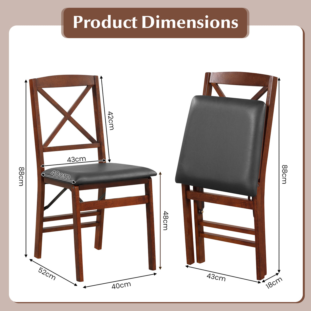 Upholstered High Back Wooden Dining Chair Set of 2 - TidySpaces