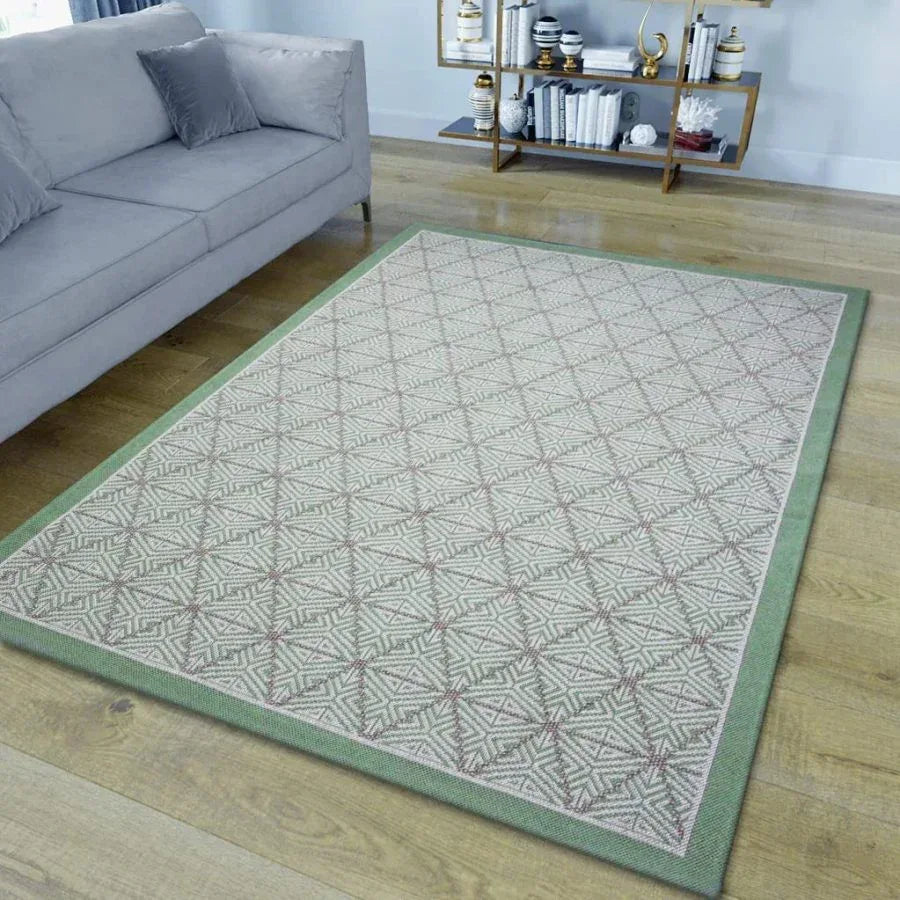 Cotton Rug Geometric Pattern – TidySpaces