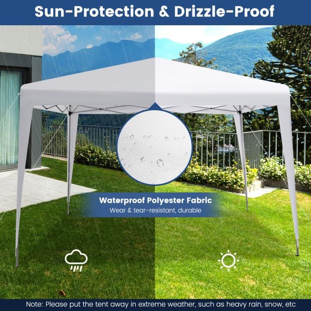 295 x 295 CM Outdoor Portable Instant Pop up Canopy with Carrying