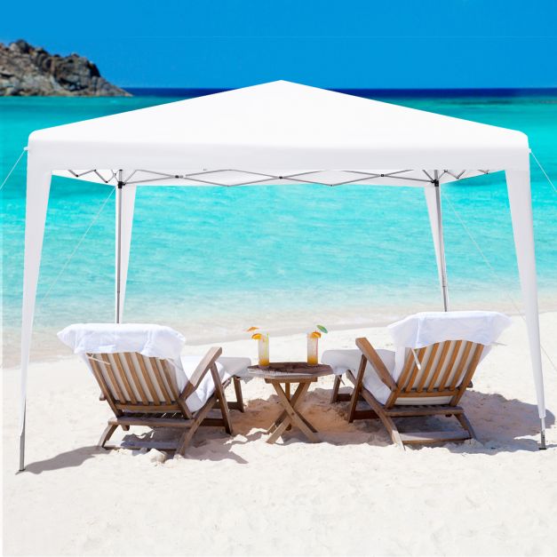 295 x 295 CM Outdoor Portable Instant Pop up Canopy with Carrying
