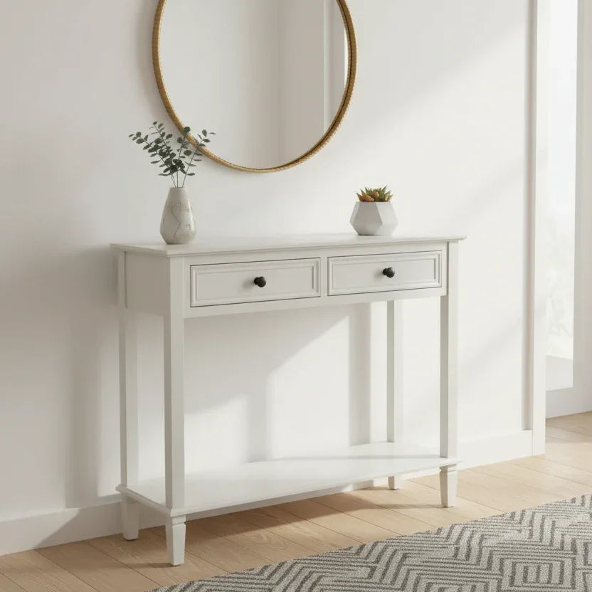 Belmont Collection 2 Drawer Console - TidySpaces