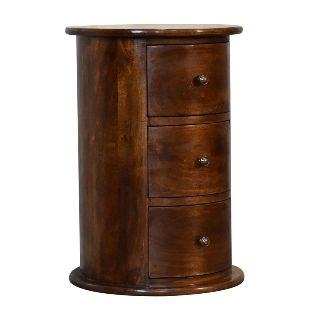 3 Drawer Chestnut Drum - TidySpaces