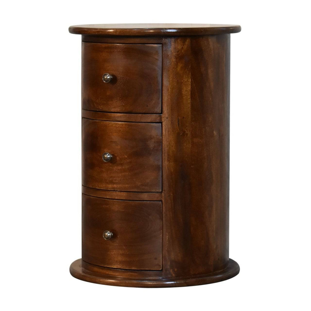 3 Drawer Chestnut Drum - TidySpaces