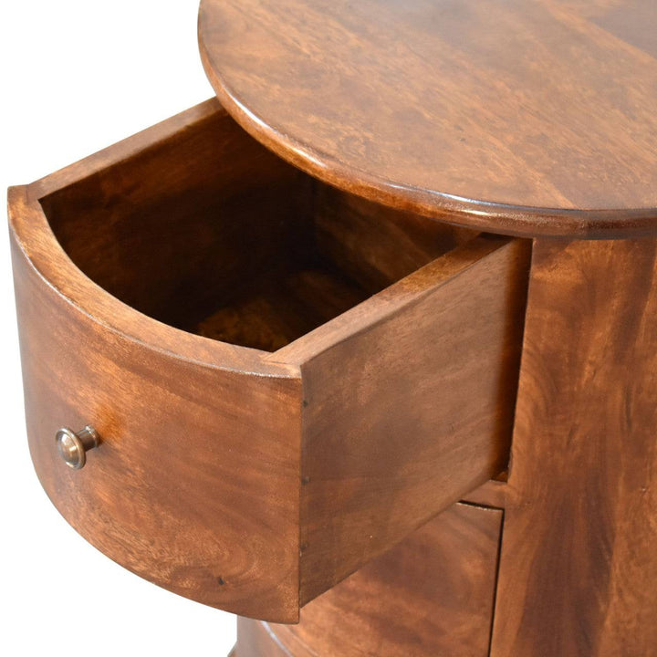 3 Drawer Chestnut Drum - TidySpaces