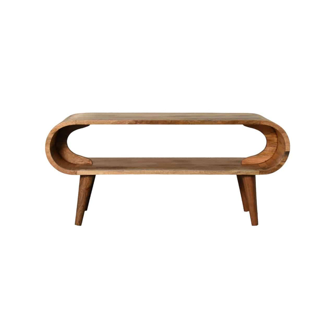 Amaya Nordic Style Oak-ish Coffee Table - TidySpaces