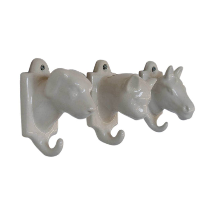 Assorted Animal Wall Hooks Set of 3 - TidySpaces