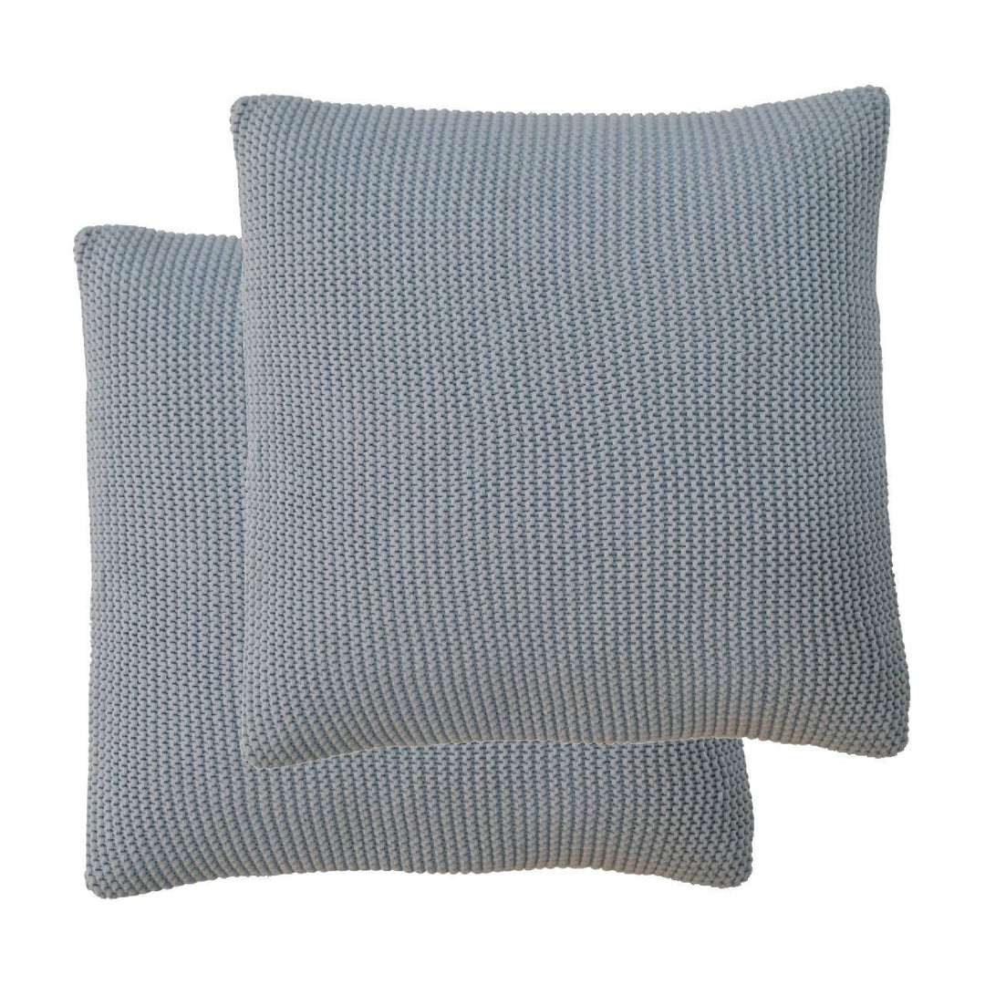 Blue Cotton Cushion Set of 2 - TidySpaces