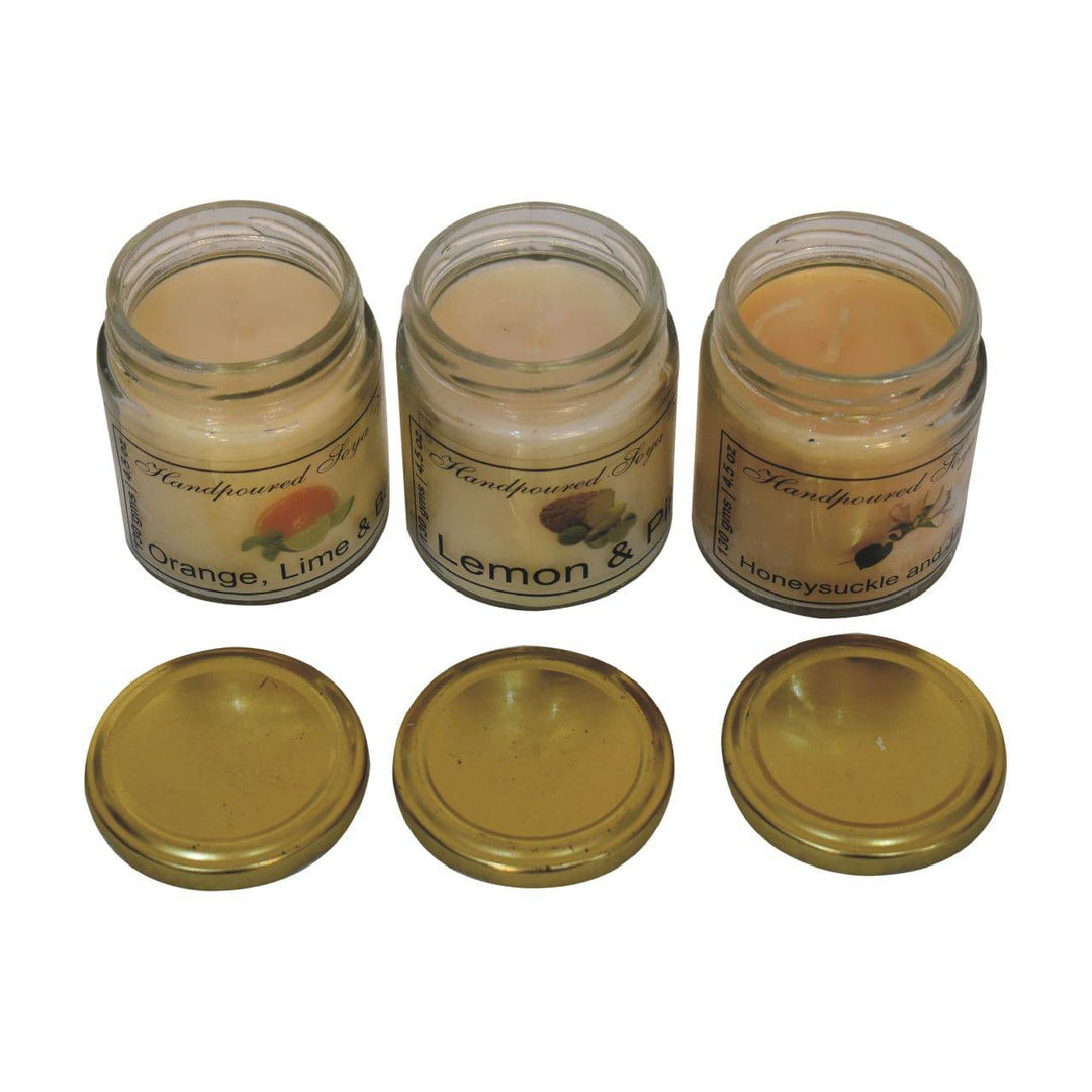 Candle Gift Set of 3 (Fruit) - TidySpaces