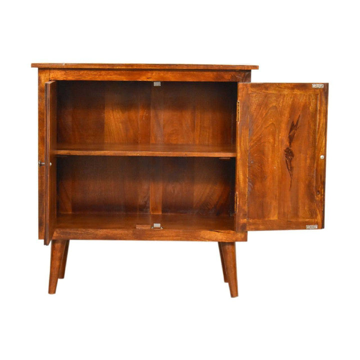 Chestnut Solid Nordic Cabinet - TidySpaces