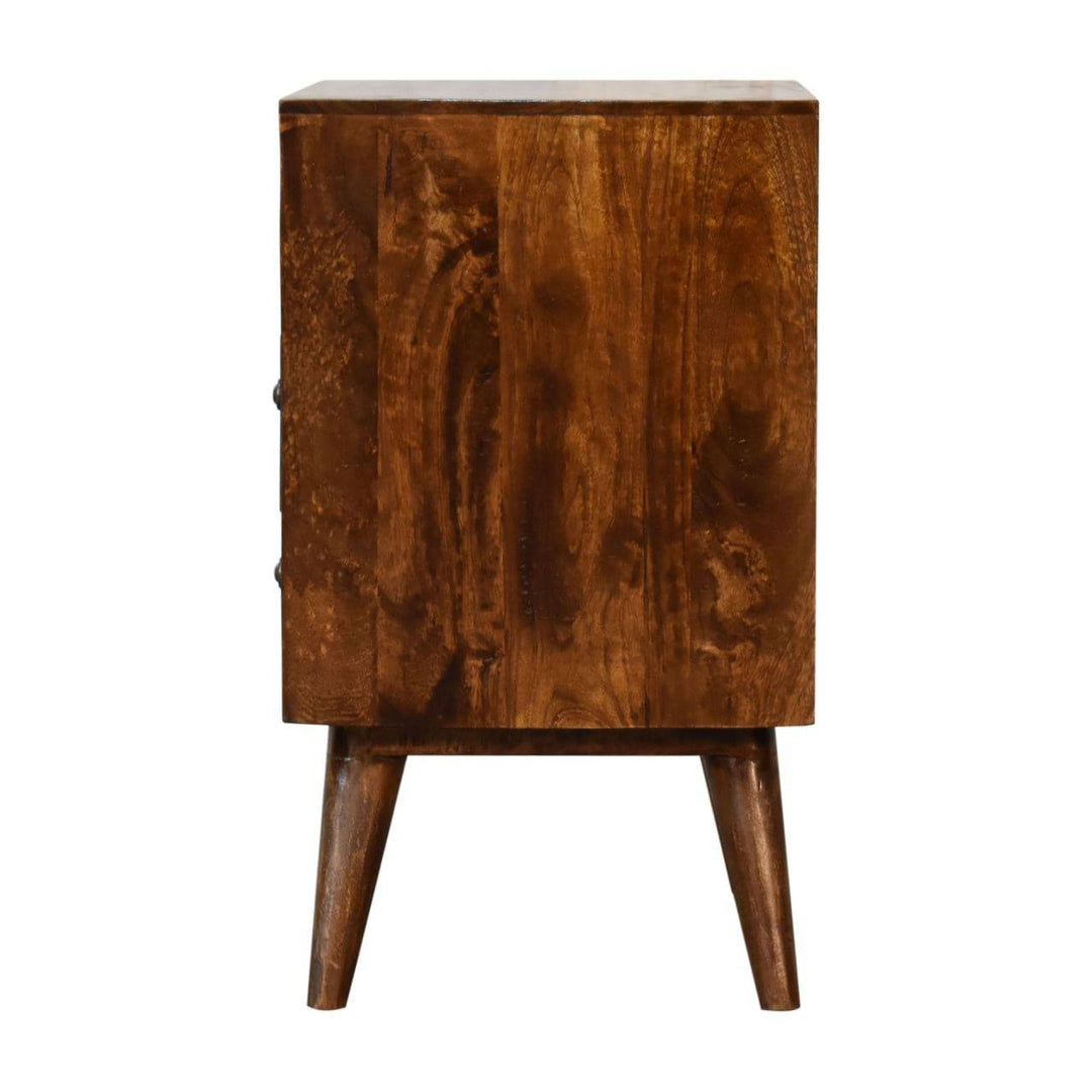 Classic Chestnut Bedside - TidySpaces