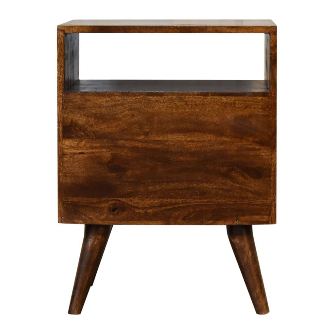 Classic Chestnut Bedside - TidySpaces