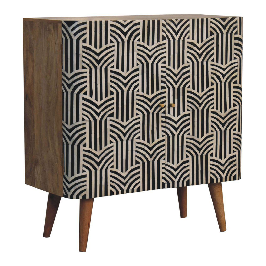 Edessa Bone Inlay Cabinet - TidySpaces