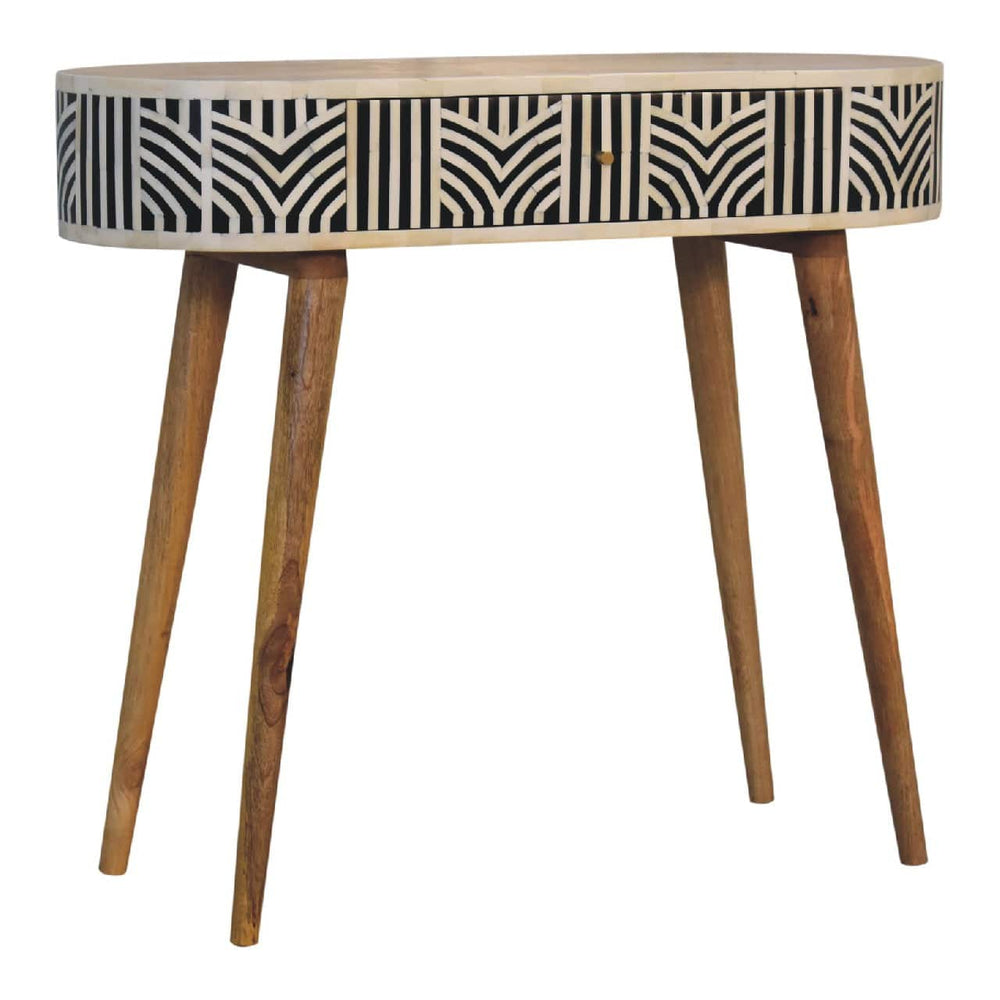 Edessa Bone Inlay Console Table - TidySpaces