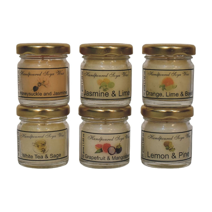 Mini Candle Set of 6 (Fruit) - TidySpaces