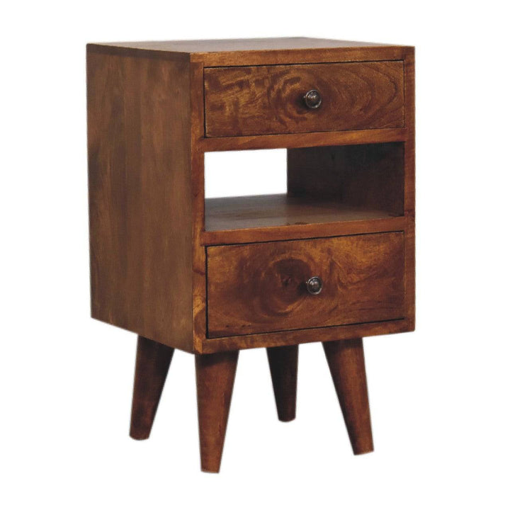 Mini Classic Multi Chestnut Bedside - TidySpaces