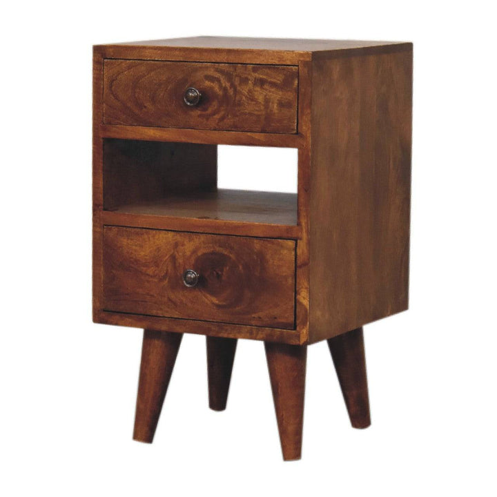 Mini Classic Multi Chestnut Bedside - TidySpaces