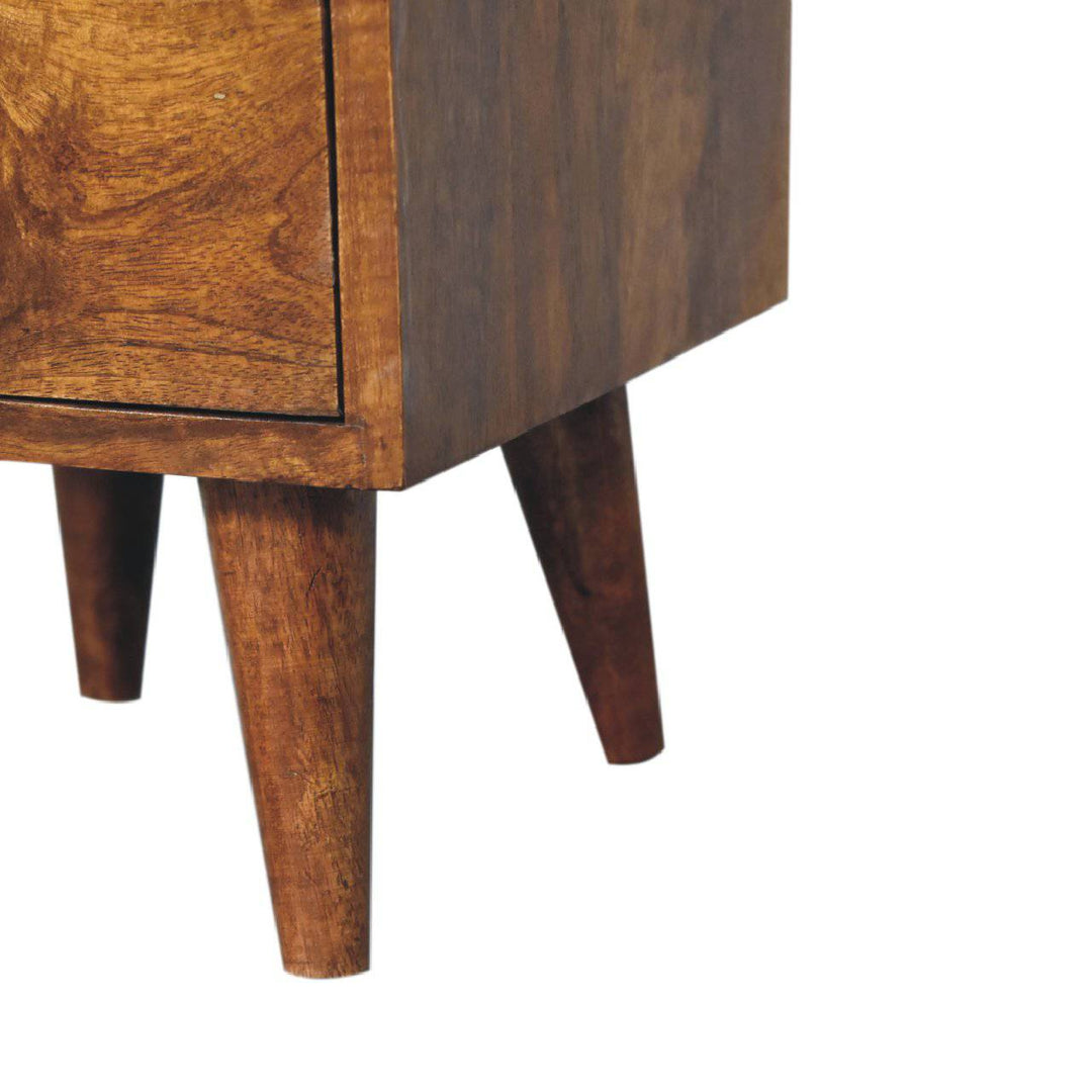 Mini Classic Multi Chestnut Bedside - TidySpaces