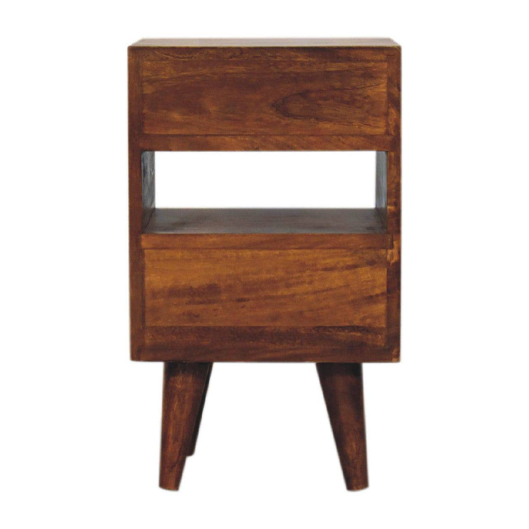 Mini Classic Multi Chestnut Bedside - TidySpaces