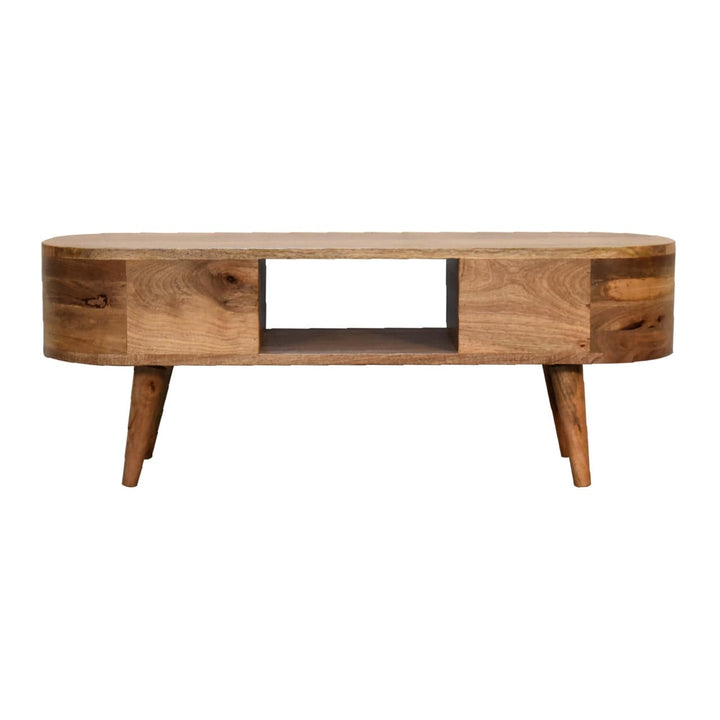 Mini Rounded Entertainment Unit - TidySpaces