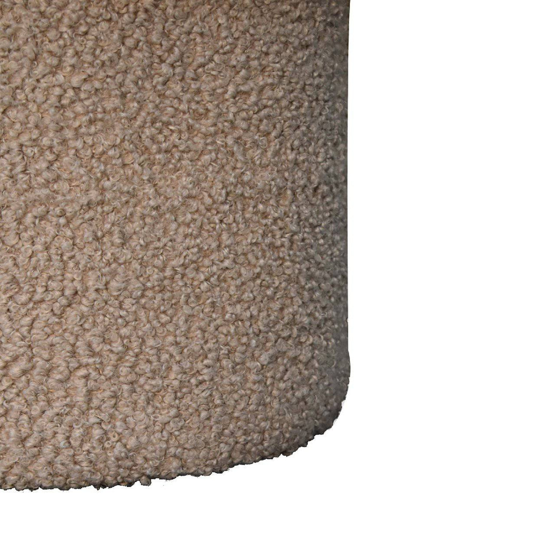 Mud Boucle Mushroom Footstool - TidySpaces