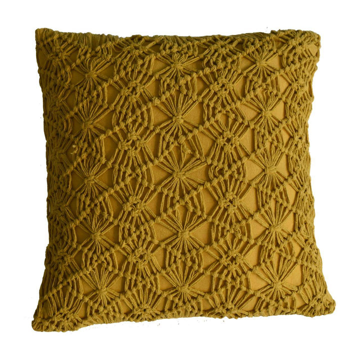 Mustard Maura Cushion - Set of 2 - TidySpaces