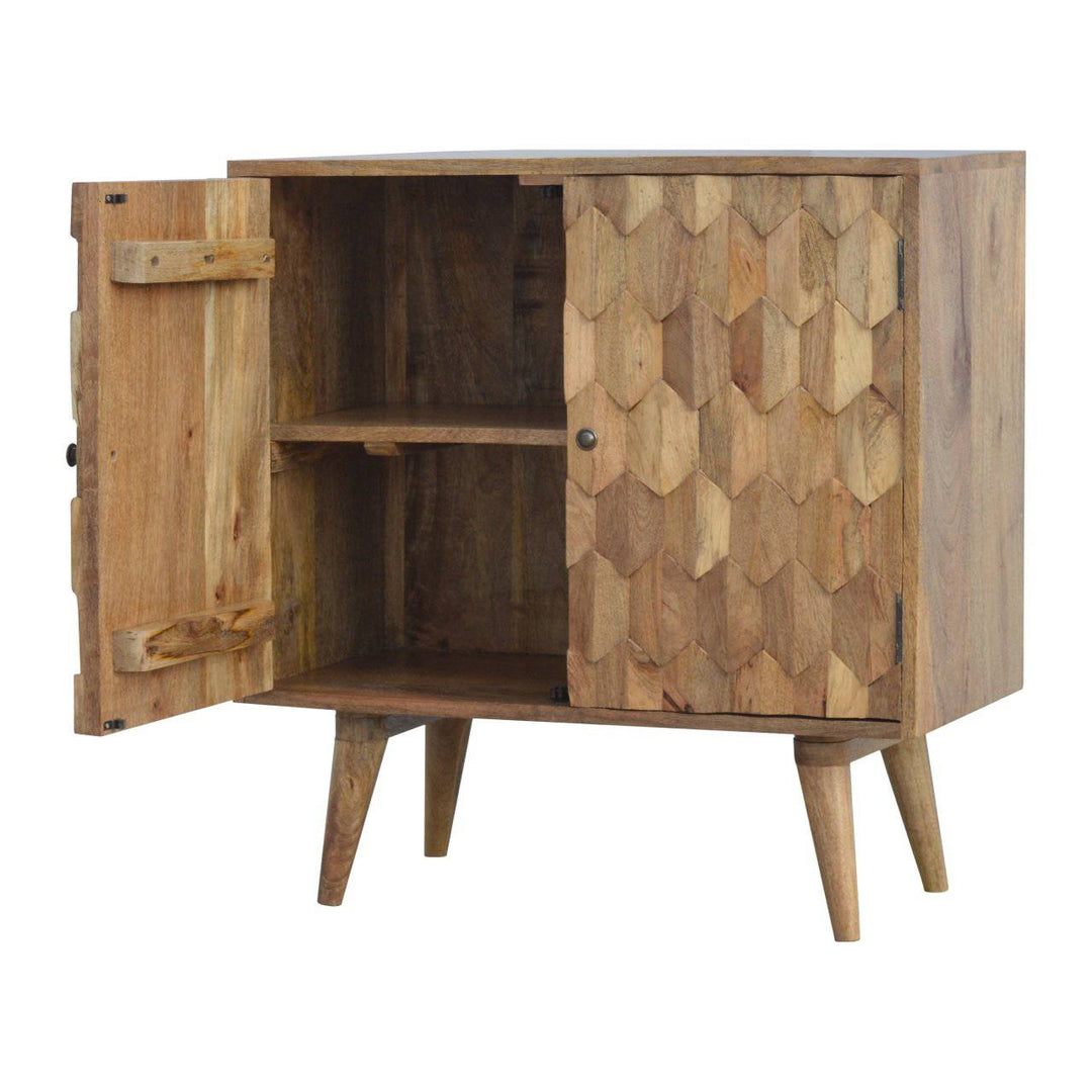 Pineapple Carved Cabinet - TidySpaces