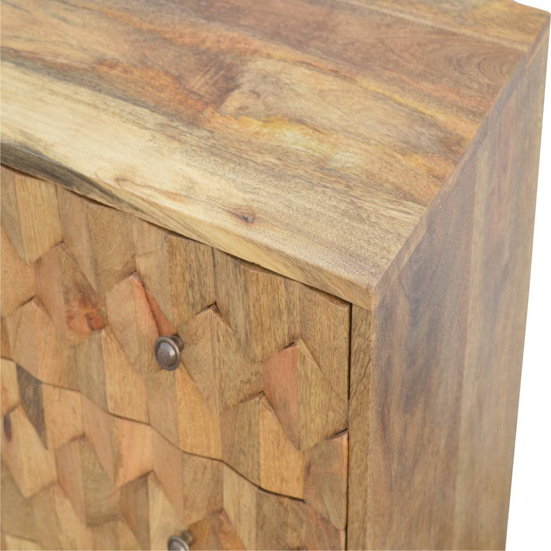 Pineapple Carved Chest - TidySpaces