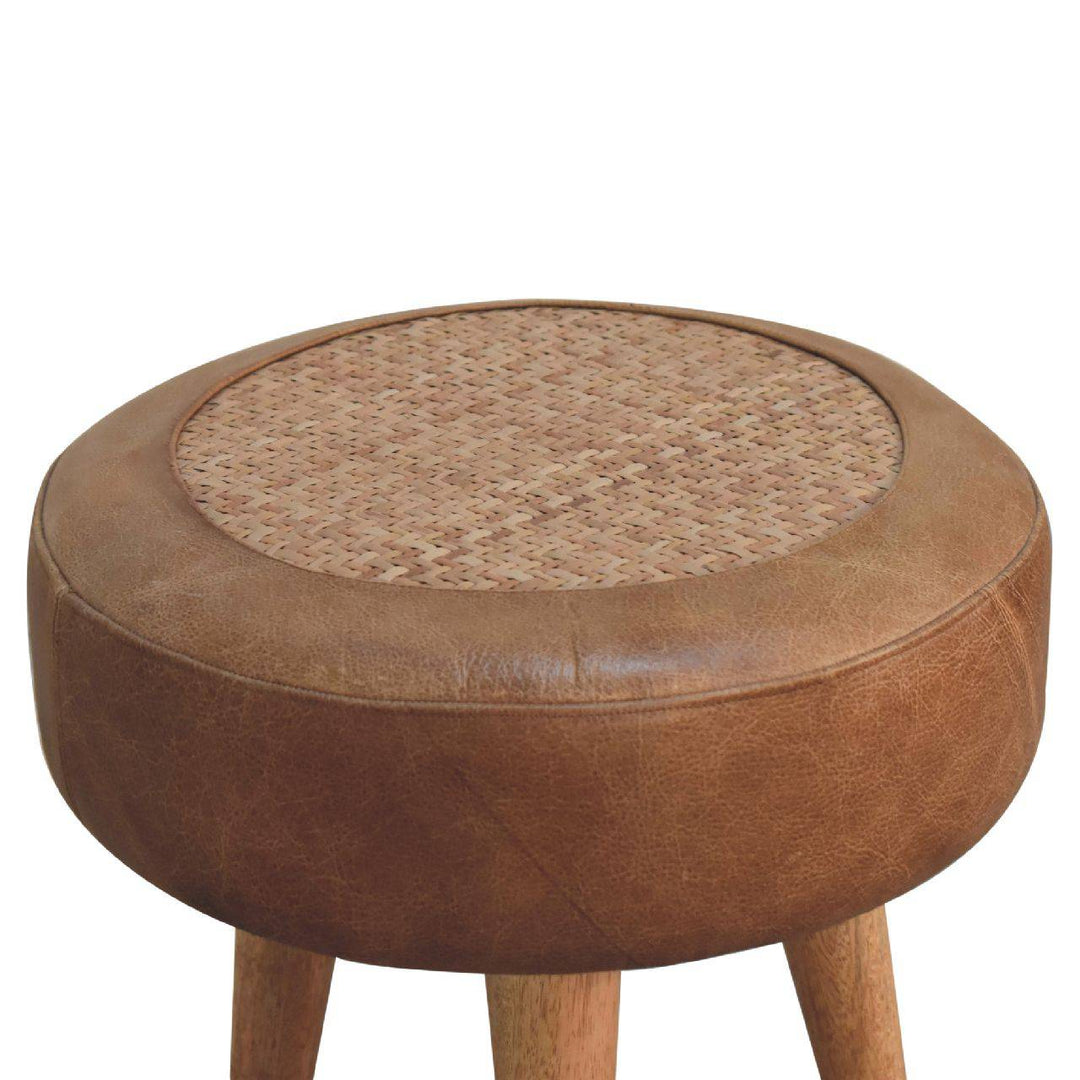 Seagrass Buffalo Footstool - TidySpaces