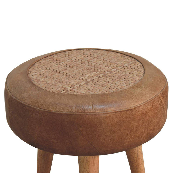 Seagrass Buffalo Footstool - TidySpaces