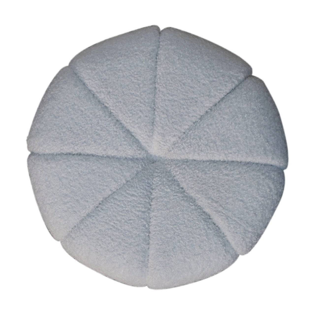 White Boucle Circus Footstool - TidySpaces