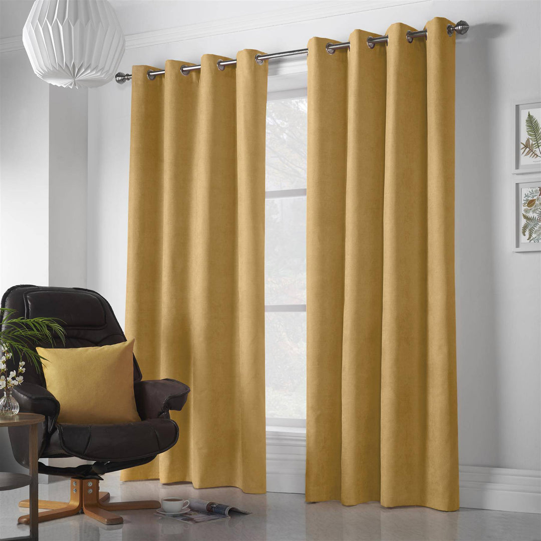 Velvet Chenille (Ring Top Curtains) - TidySpaces