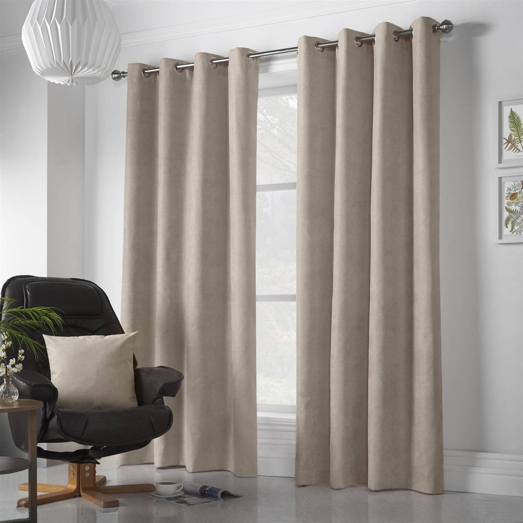 Velvet Chenille (Ring Top Curtains) - TidySpaces