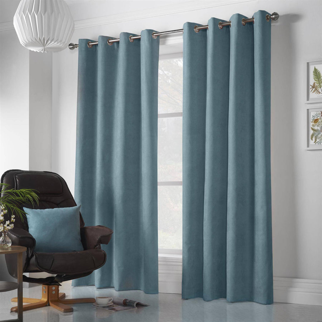 Velvet Chenille (Ring Top Curtains) - TidySpaces