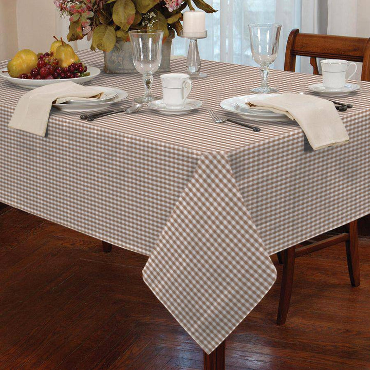 Gingham  60" x 90" Tablecloth - TidySpaces