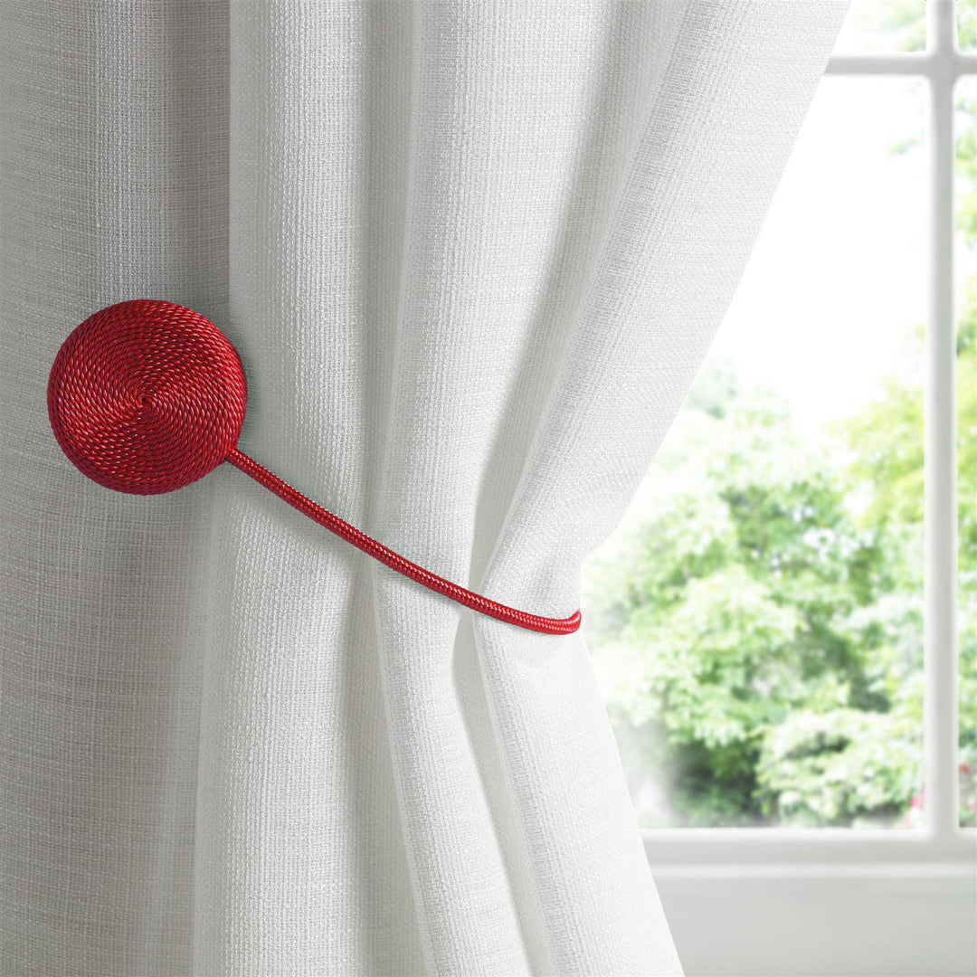 Cirque Magnet Black (Curtain Tie Back - Pair) - TidySpaces