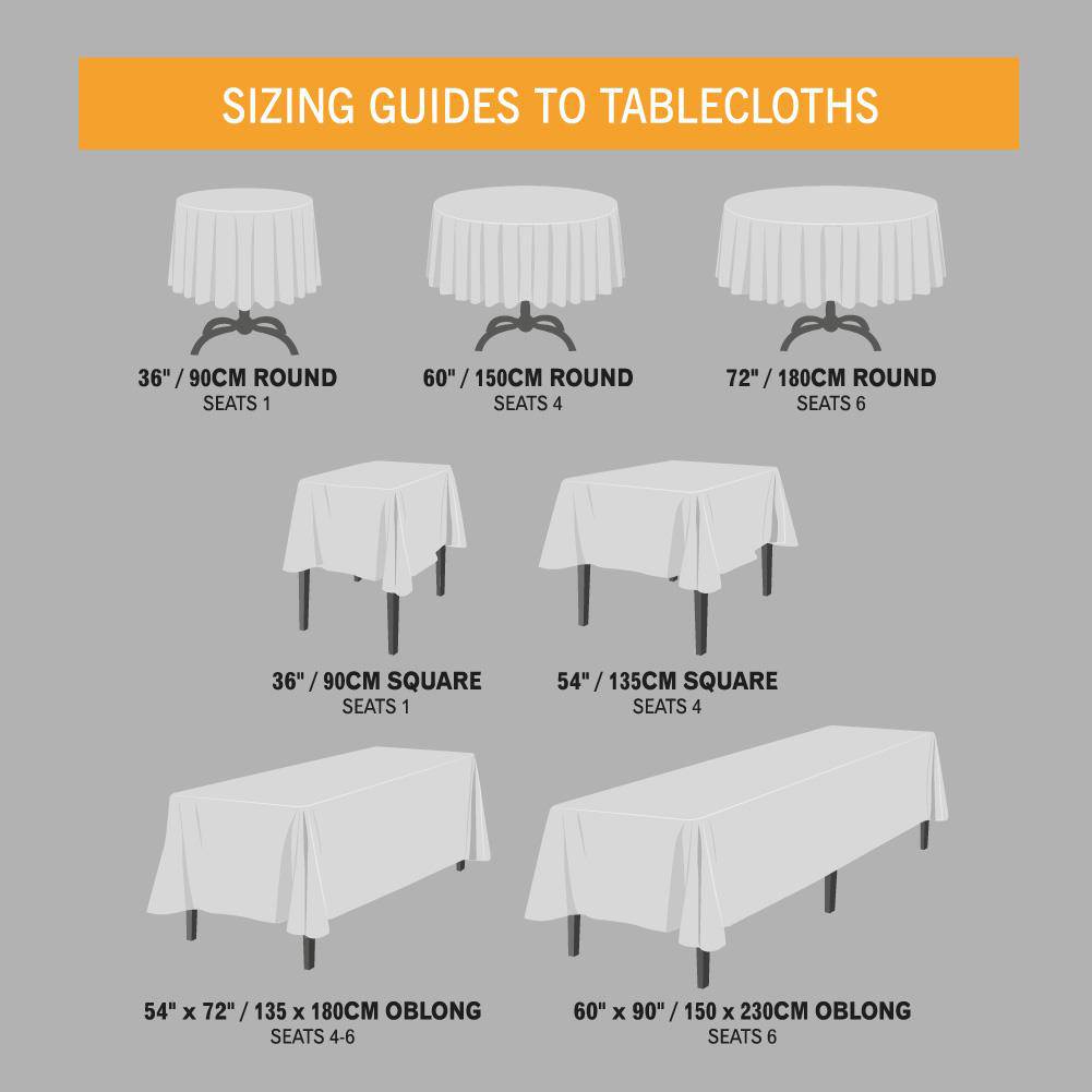Select Tablecloth 135x180cm Oblong - TidySpaces