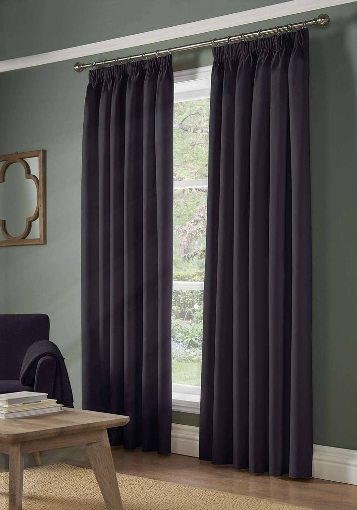 100% Blackout (Taped Top Curtains) - TidySpaces
