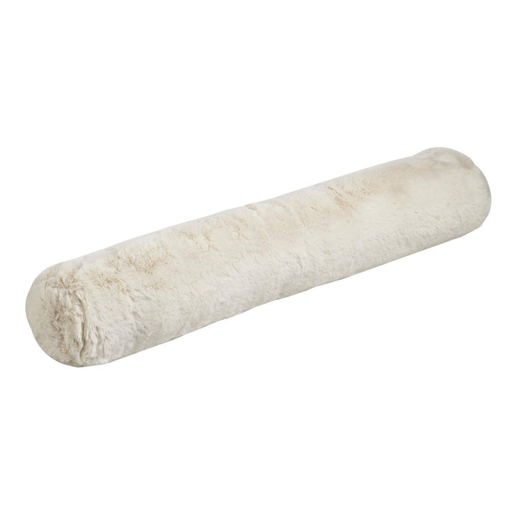 Faux Rabbit Fur Draught Excluder  (Filled) - TidySpaces