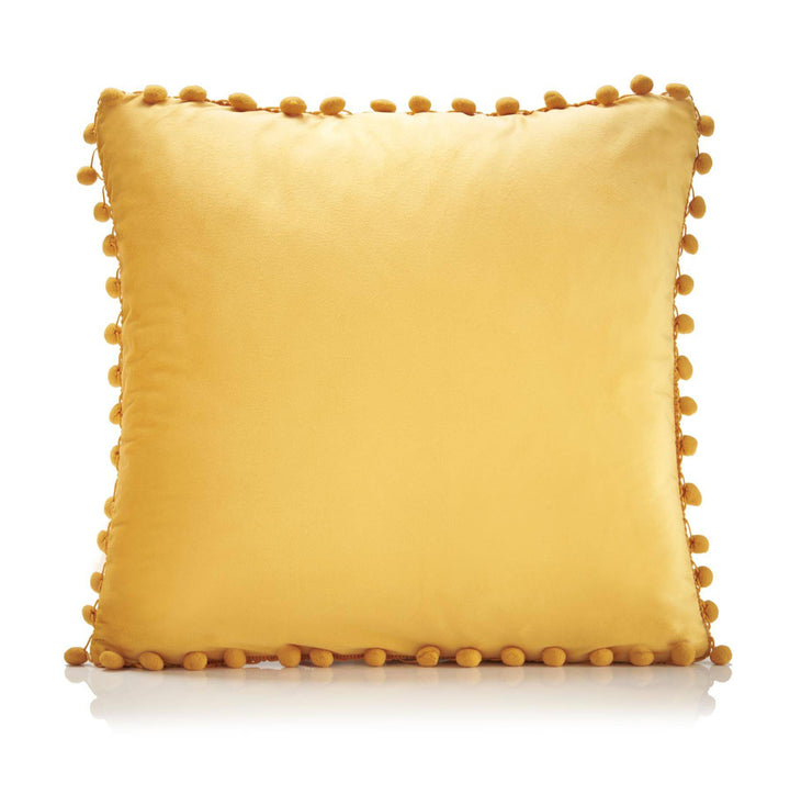 Poms Velvet 43cm x 43cm (Cushion) - TidySpaces