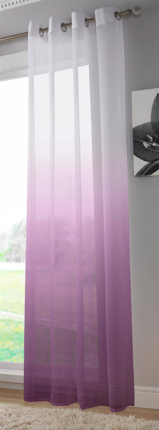 Harmony (Ring Top Curtain Panel) - TidySpaces