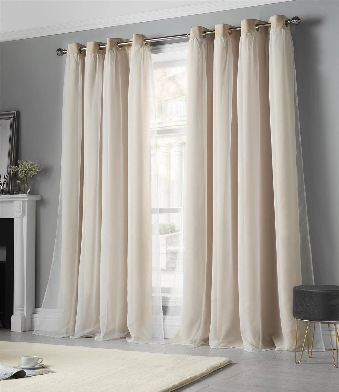 Beckham (Ring Top Curtains) - TidySpaces
