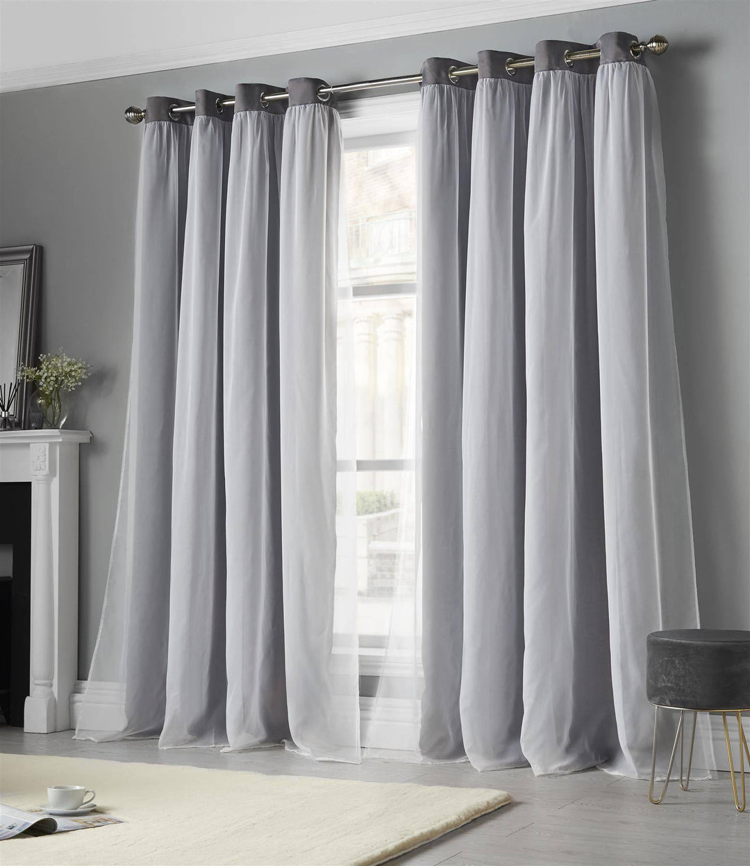 Beckham (Ring Top Curtains) - TidySpaces