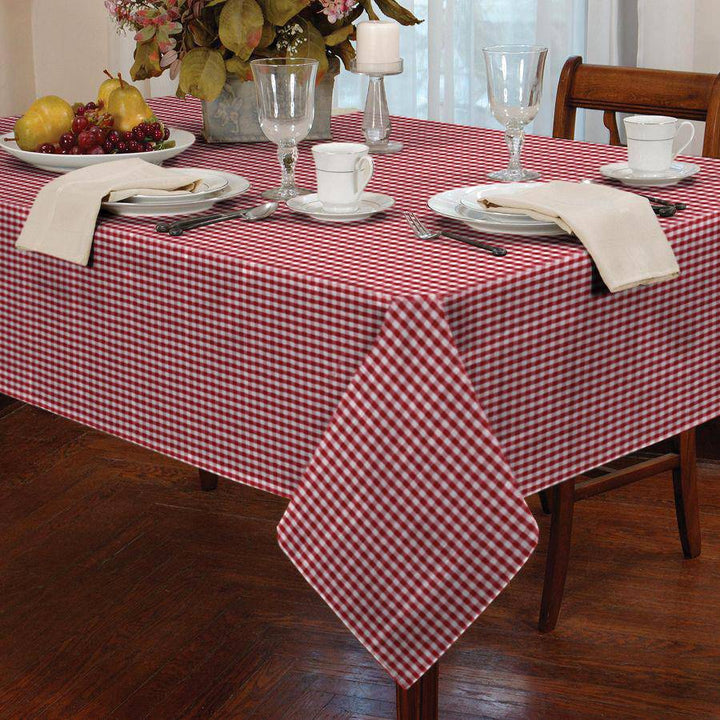 Gingham  60" x 90" Tablecloth - TidySpaces