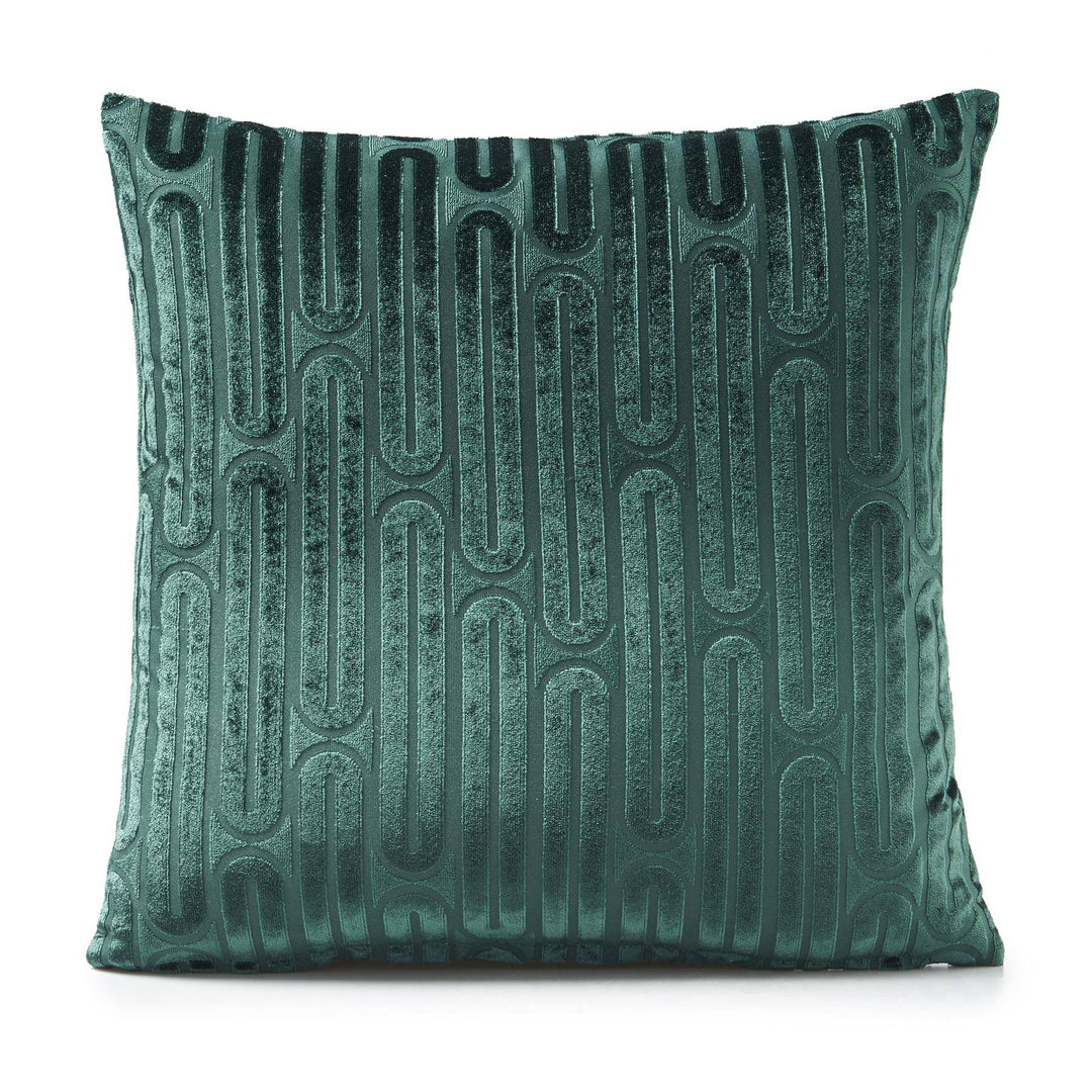 Oboe 18" x 18" Green (Cushion Cover) - TidySpaces