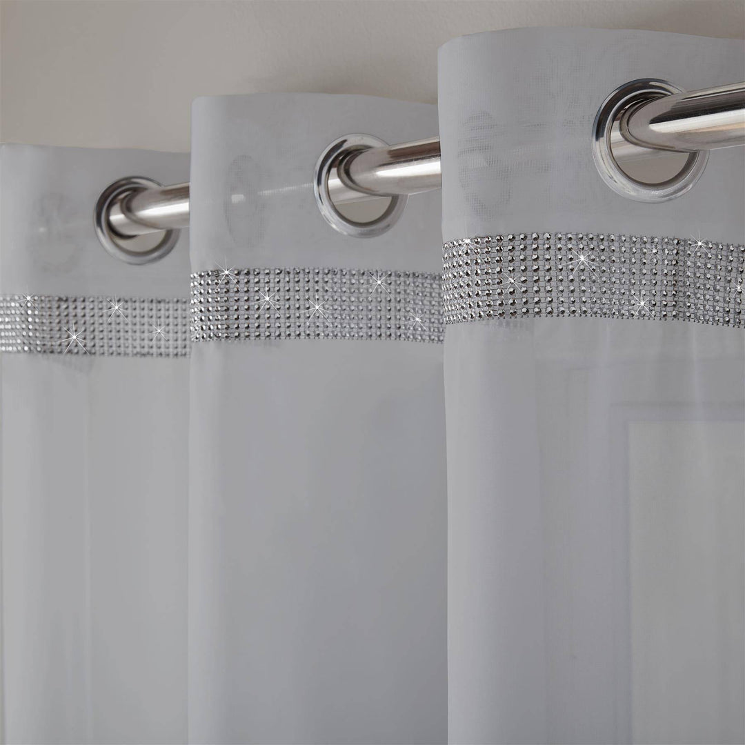 Glitter (Ring Top Curtain Panel) - TidySpaces