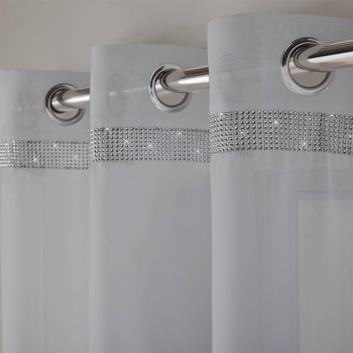 Glitter (Ring Top Curtain Panel) - TidySpaces