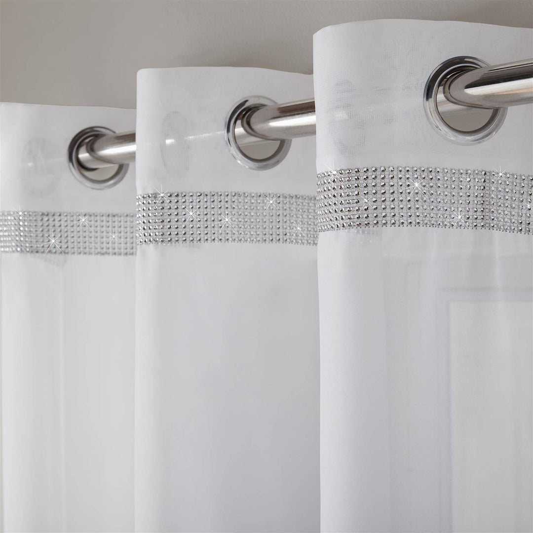Glitter (Ring Top Curtain Panel) - TidySpaces