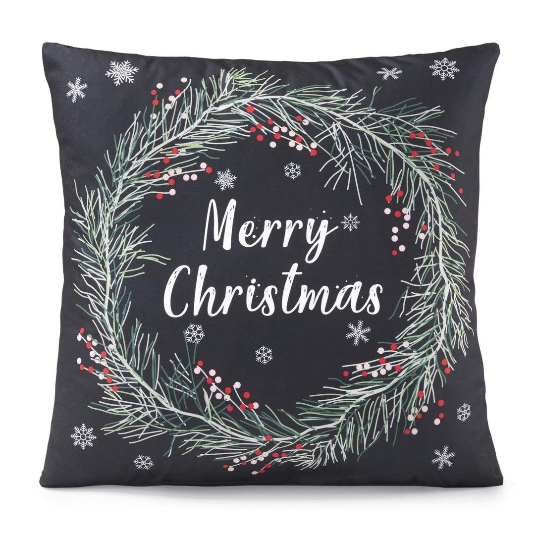 Chr621 - Wreath 18" x 18" (Cushion Cover) - TidySpaces